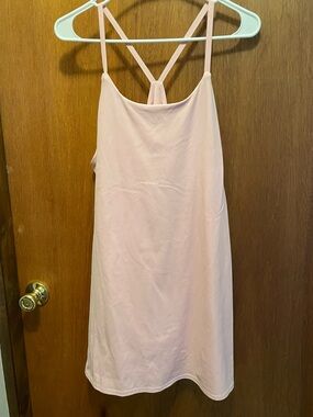 Soft Blush athletic dress w/skort shorts under